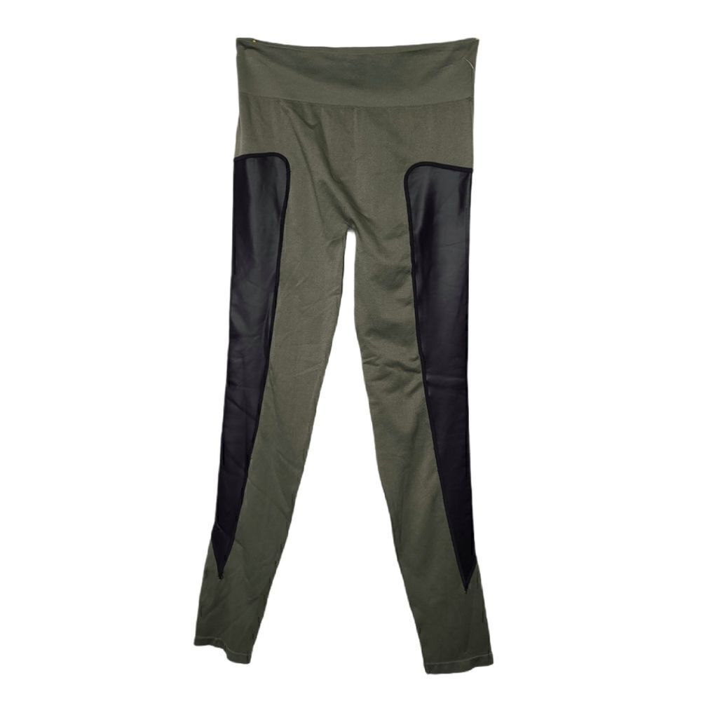 Material Girl Grey & Balck Workout Spandex Leggins